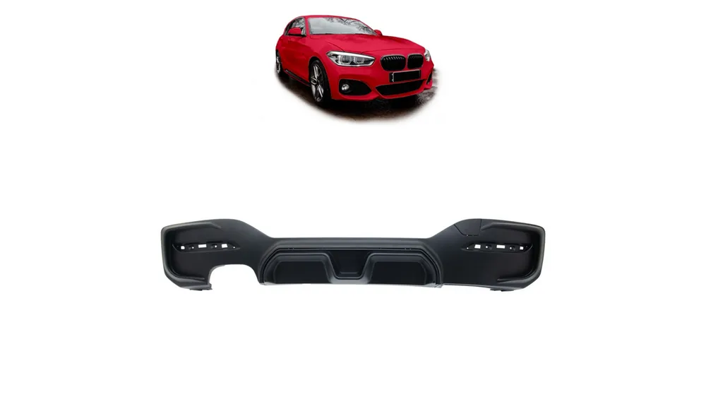 Dyfuzor BMW 1 F20 F21 Facelift Tył Matt Black | Jakość premium