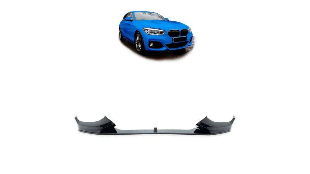 Okazja cenowa - Dokładka BMW 1 F20 F21 Facelift Zderzak Przód Gloss Black