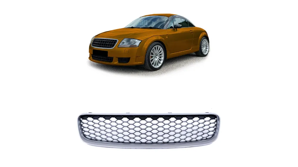 Bestseller - Grill Audi TT 8N Silver & Gloss Black