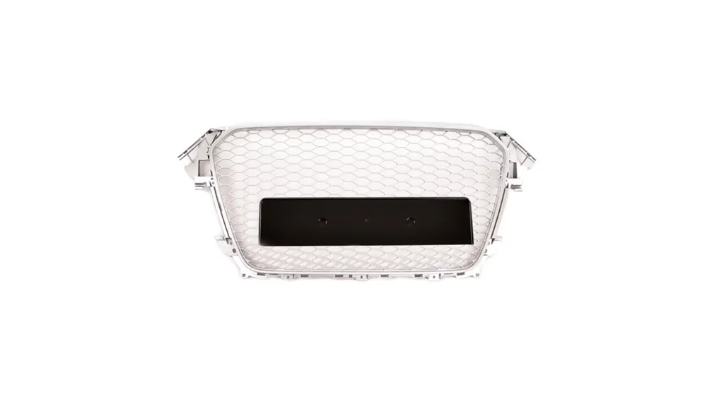 Grill Audi A4 B8 Facelift Silver Matt PDC - Kupuj bezpiecznie