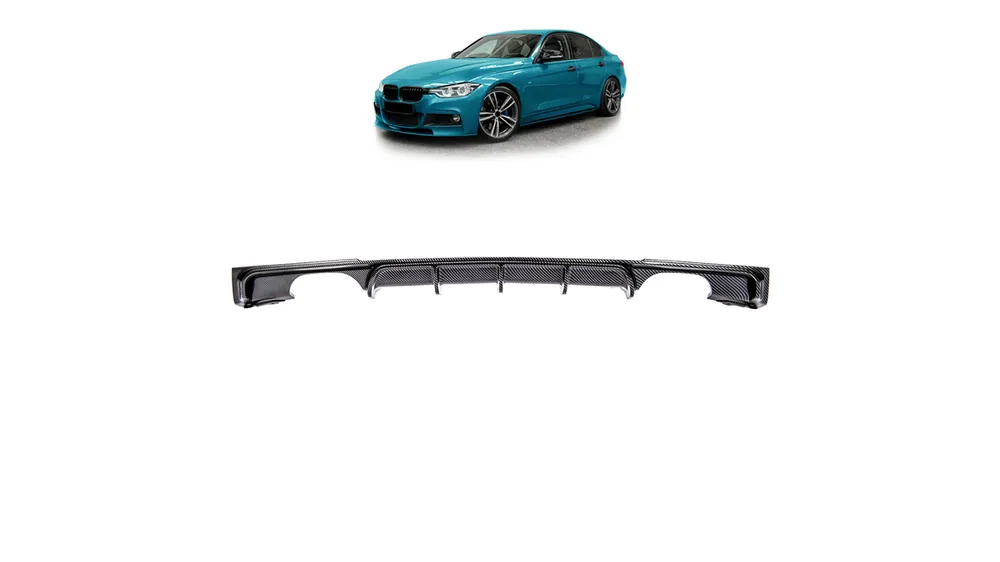 Dyfuzor BMW 3 F30 F31 Tył Carbon Look - Superoferta