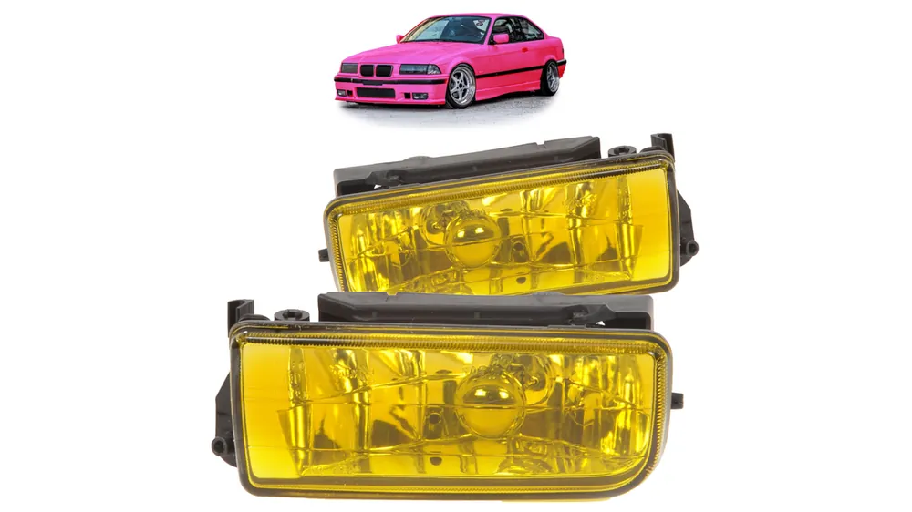 Wysyłka od ręki - Halogeny BMW 3 E36 Compact Yellow