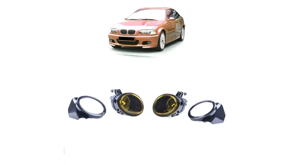 Halogeny BMW 3 E46 5 E39 Yellow - W sprzedaży