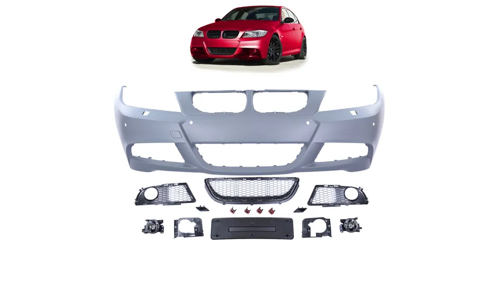 Zderzak BMW 3 E90 E91 Facelift Przód PDC SRA Halogeny - Sprawdzony wybór