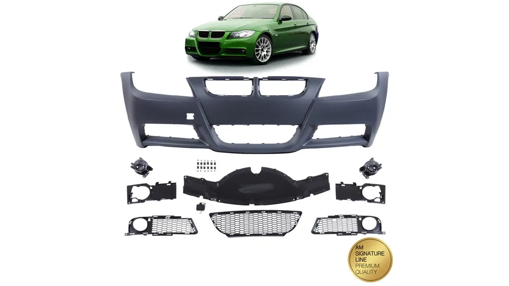 Zderzak BMW 3 E90 E91 Przód Halogeny - Właśnie dodano