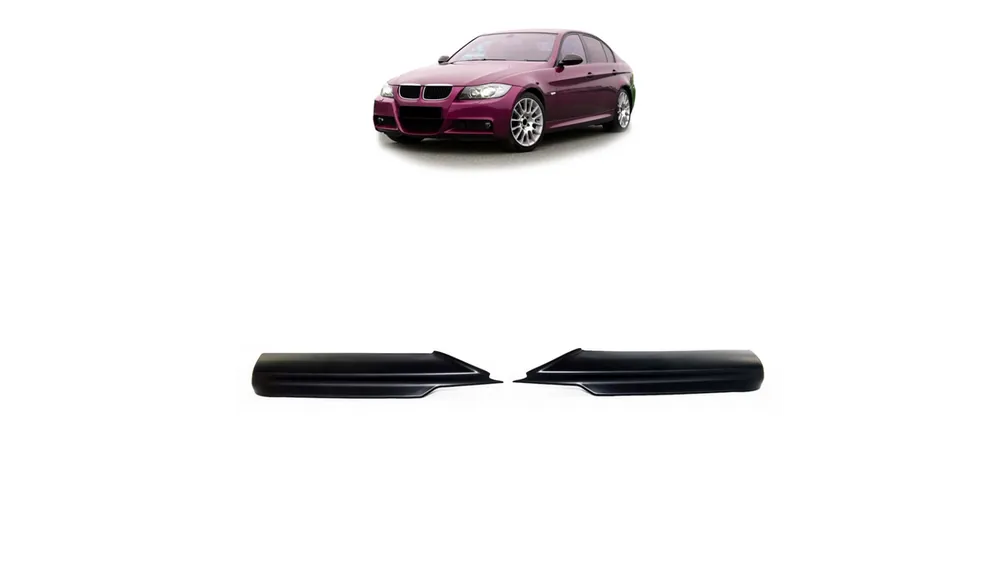 Dokładka BMW 3 E90 E91 Zderzak Przód Matt Black | Cena po obniżce