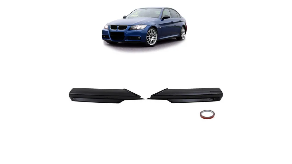 Dokładka BMW 3 E90 E91 Zderzak Przód Gloss Black | Jakość premium