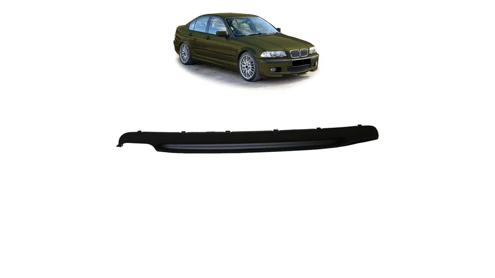Dyfuzor BMW 3 E46 Tył Matt Black - Profesjonalna jakość