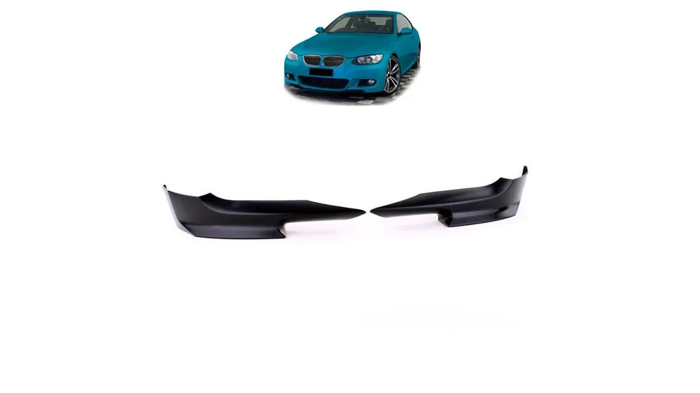 Dokładka BMW 3 E92 E93 Zderzak Przód Matt Black | Końcówka serii