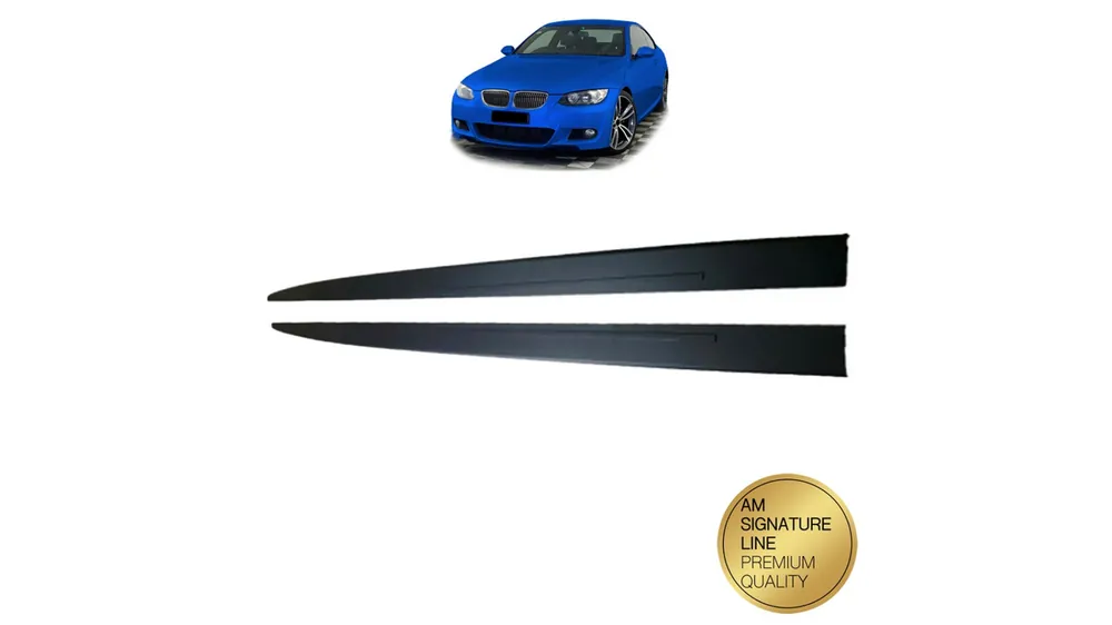 Dokładka BMW 3 E92 E93 Progi Matt Black - Hit sprzedażowy