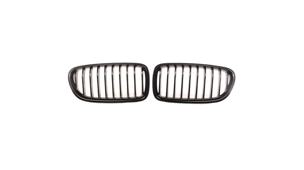 Rabat | Grill BMW 5 F10 F11 pojedyncze żeberka Gloss Black