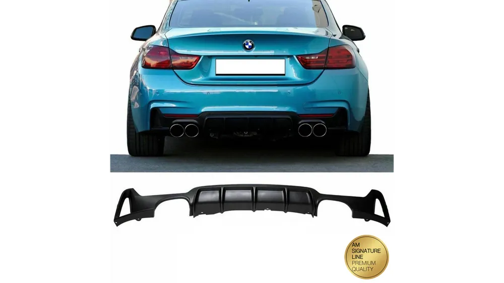 Top oferta | Dyfuzor BMW 4 F32 F33 F36 Tył Matt Black