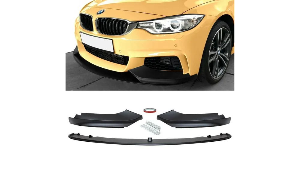 Prosto z fabryki - Dokładka BMW 4 F32 F33 F36 Zderzak Przód Matt Black