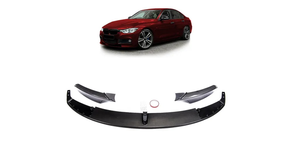 Hit sprzedażowy - Dokładka BMW 3 F30 F31 Zderzak Przód Carbon Look