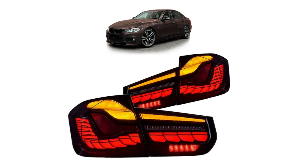 Lampy BMW 3 F30 F80 Tył Dynamic LED Smoke | Wyprzedaż zapasów