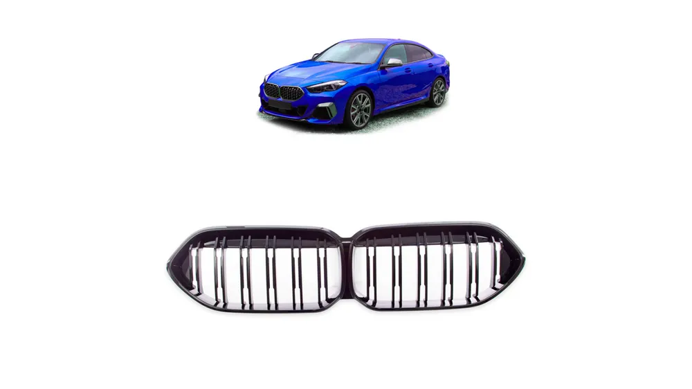 Oferta promocyjna | Grill BMW 2 F44 podwójne żeberka Gloss Black