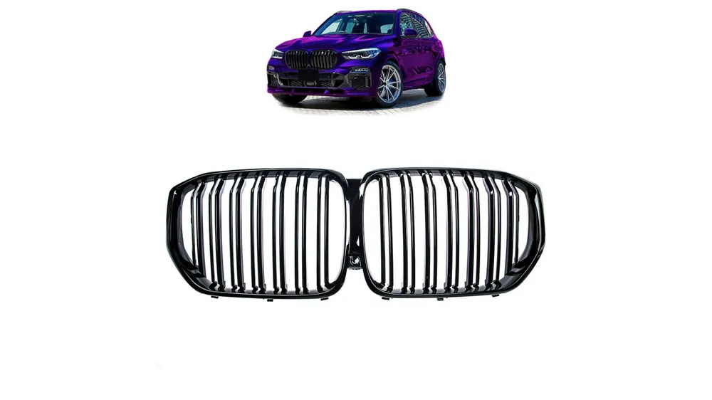 Kup dziś - Grill BMW X5 G05 F95 podwójne żeberka Gloss Black
