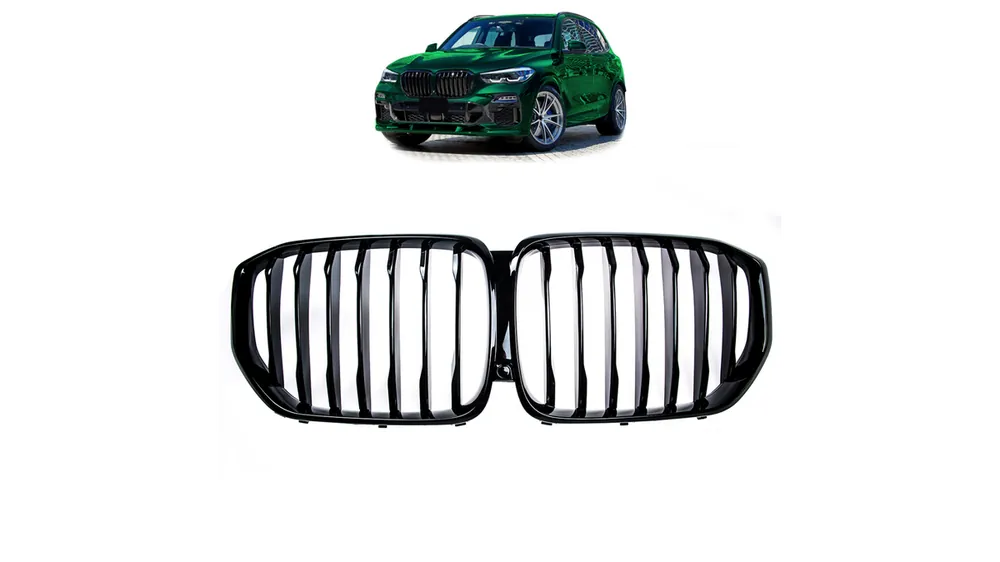 Grill BMW X5 G05 F95 pojedyncze żeberka Gloss Black - Oferta promocyjna