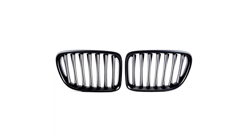 Bezpośrednio z fabryki - Grill BMW X1 E84 pojedyncze żeberka Matt Black