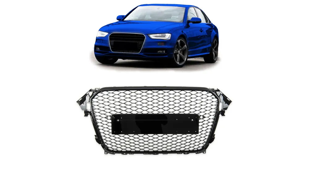 Grill Audi A4 B8 Facelift Gloss Black | Ulubieniec klientów