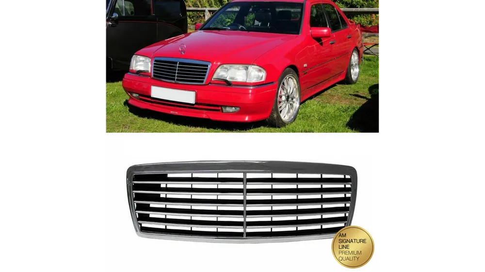 Grill Mercedes-Benz C W202 S202 Chrom | Ograniczona ilość