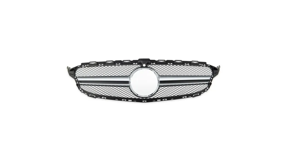Grill Mercedes-Benz C W205 S205 A205 C205 Silver A-Type Camera | Darmowy zwrot