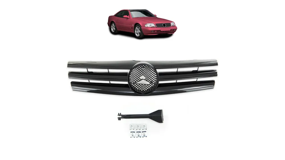 Grill Mercedes-Benz SL R129 Gloss Black | Produkt ceniony przez klientów