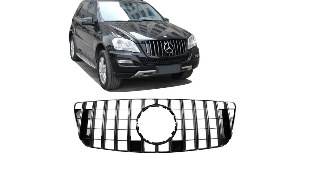 Oferta specjalna - Grill Mercedes-Benz M W164 Facelift GT Chrome & Black