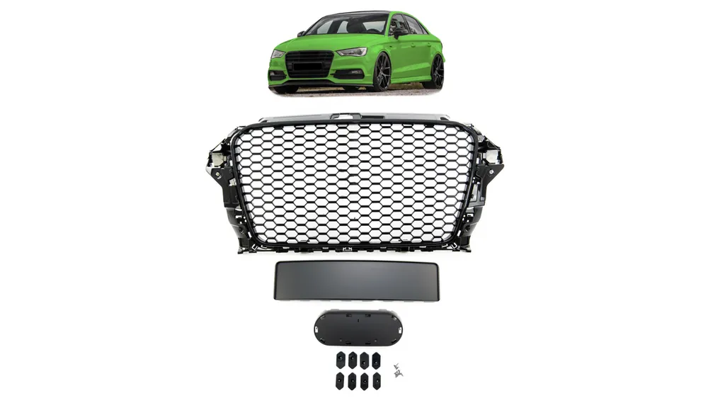 Top oferta | Grill Audi A3 8V Gloss Black