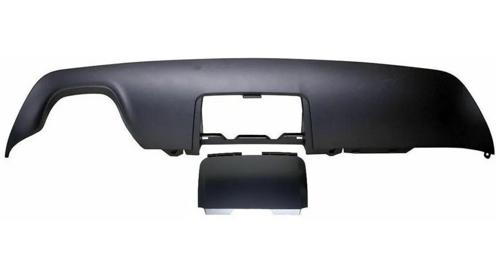 Oferta dnia | Dyfuzor BMW 5 E60 E61 Tył Matt Black wersja z hakiem holowniczym