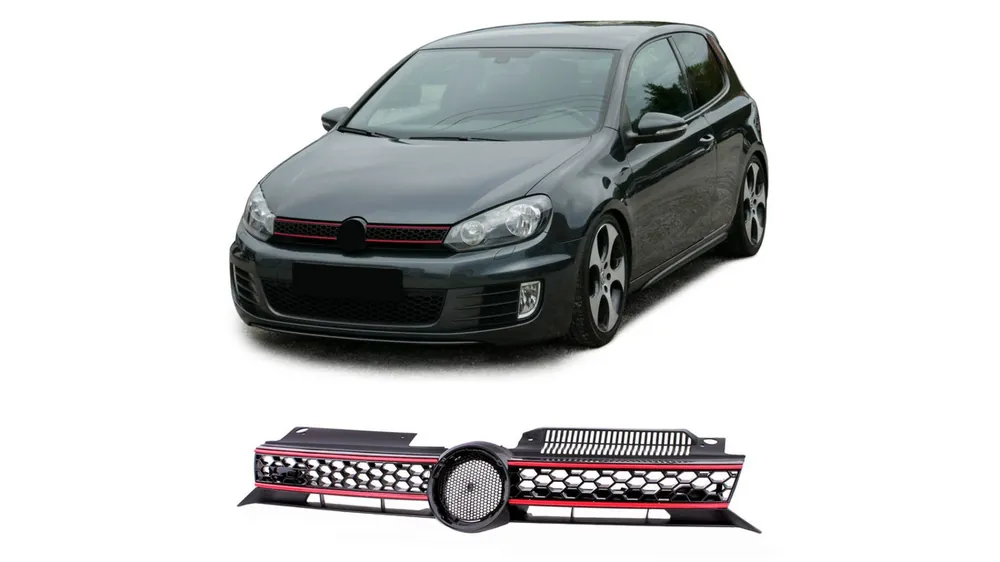 Grill Volkswagen Golf VI Red Strip | Dodaj do koszyka