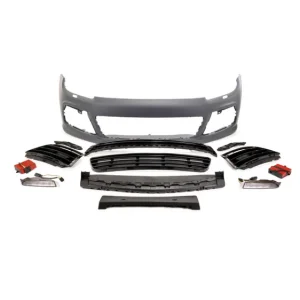 Zderzak Volkswagen Scirocco III Przód SRA Grill LED DRL - Ulubieniec klientów