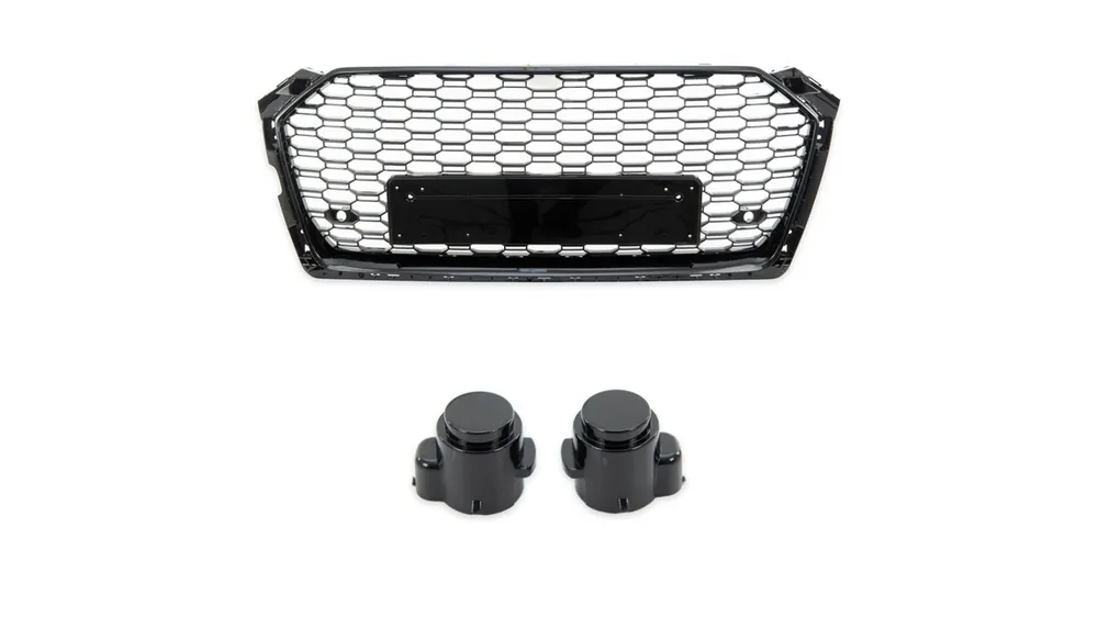 Grill Audi A5 F5 Gloss Black - Duży rabat