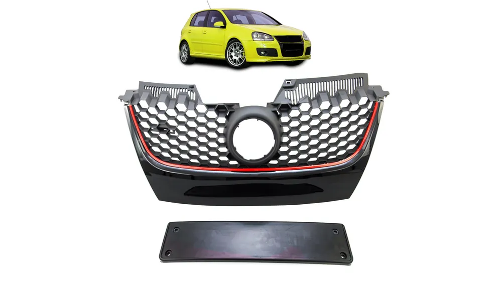 Grill Volkswagen Golf V Red Strip - Prosto z fabryki