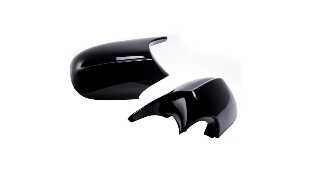 Taniej | Nakładki lusterek BMW 1 E81 E82 E87 E88 3 E90 E91 E92 E93 Facelift Gloss Black