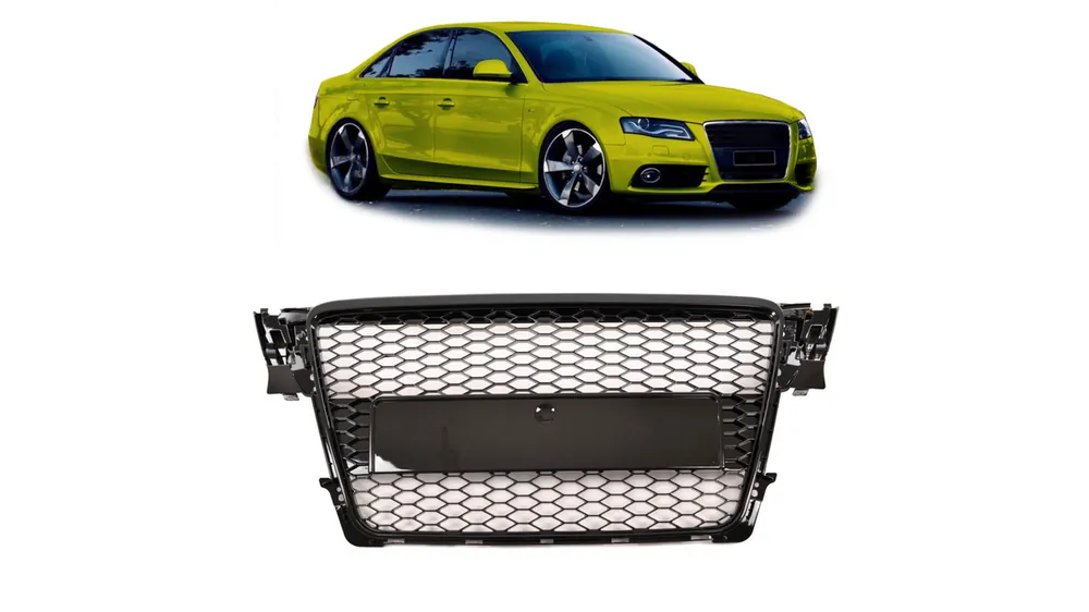 Kup teraz - Grill Audi A4 B8 Gloss Black