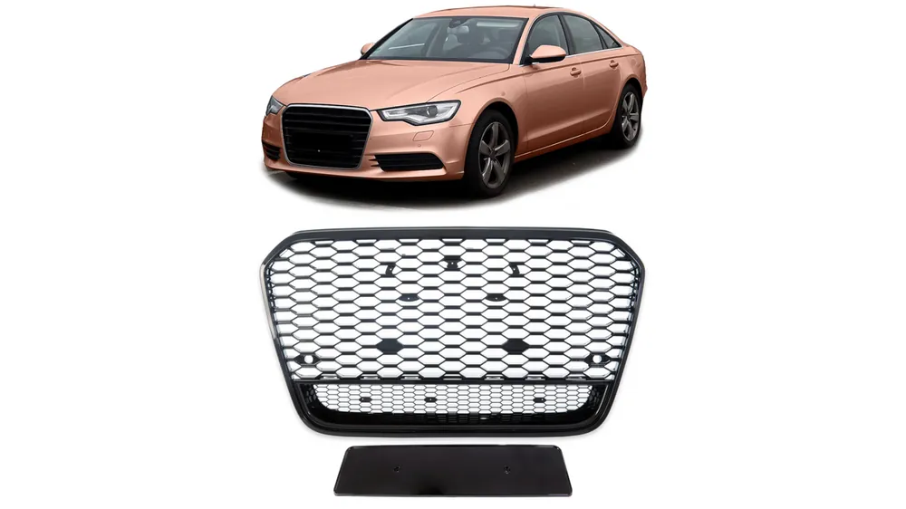 Na stanie - Grill Audi A6 C7 Gloss Black