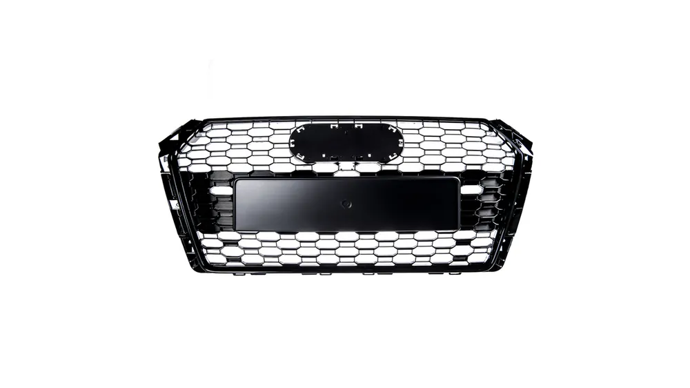 Grill Audi A4 B9 Gloss Black PDC | Nowość