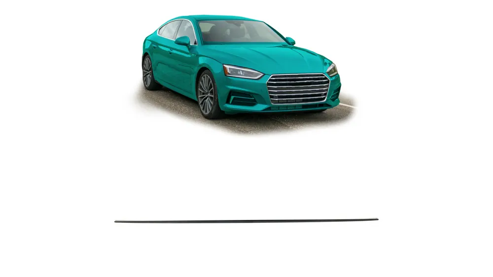 Lotka Audi A5 F5 Lip Matt Black - Łatwy zwrot