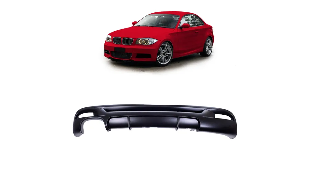 Skorzystaj teraz - Dyfuzor BMW 1 E82 E88 Tył Matt Black