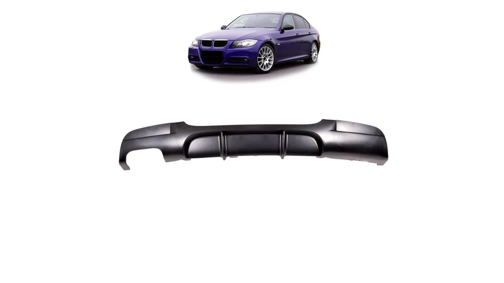 Jeszcze taniej - Dyfuzor BMW 3 E90 E91 Tył Matt Black