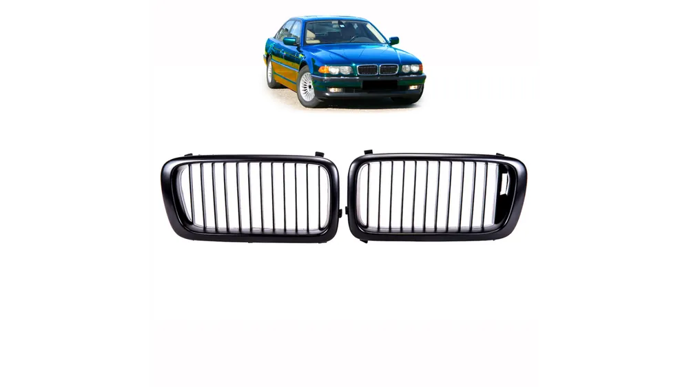 Nowość w sprzedaży | Grill BMW 7 E38 pojedyncze żeberka Matt Black