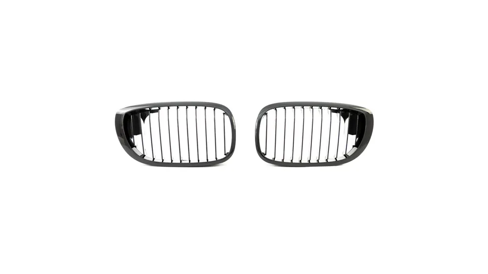 Oferta promocyjna - Grill BMW 3 E46 Facelift pojedyncze żeberka Gloss Black