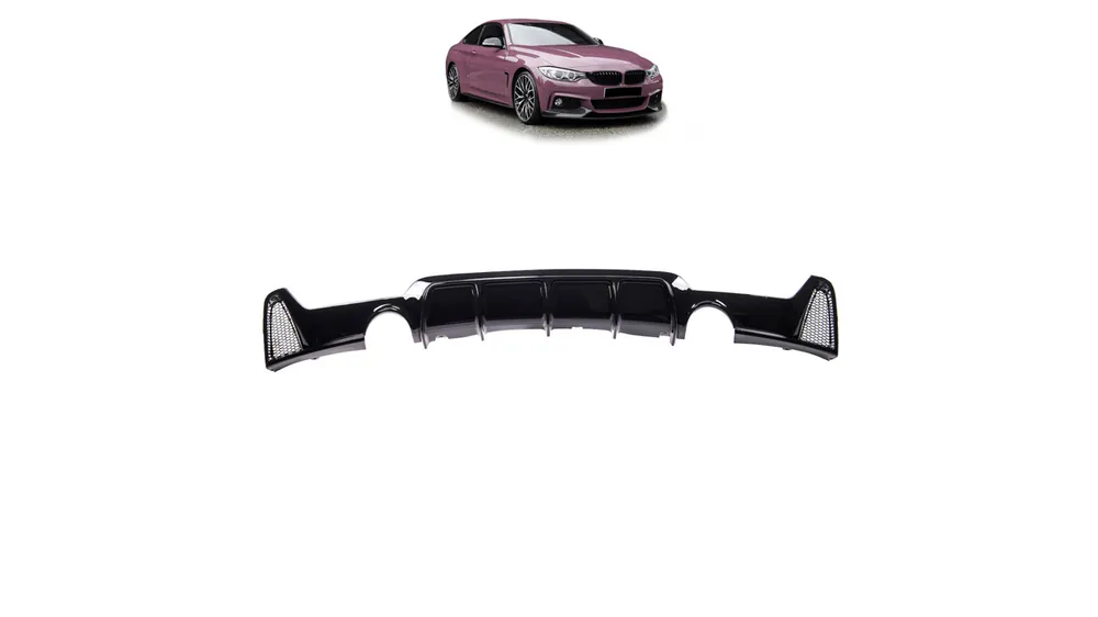 Dyfuzor BMW 4 F32 F33 F36 Tył Gloss Black | Super okazja