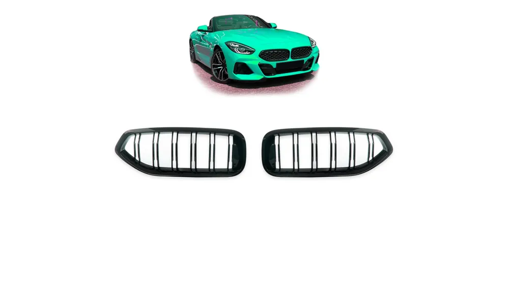 Oszczędź - Grill BMW Z4 G29 podwójne żeberka Gloss Black