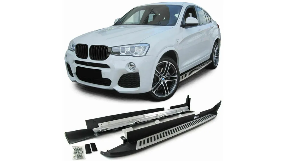Nowość w sklepie | Stopnie boczne BMW X4 F26 Aluminium