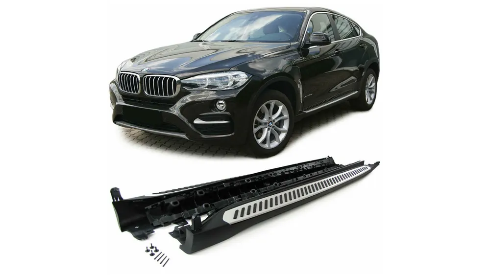 Stopnie boczne BMW X6 F16 Aluminium - Produkt ceniony przez klientów