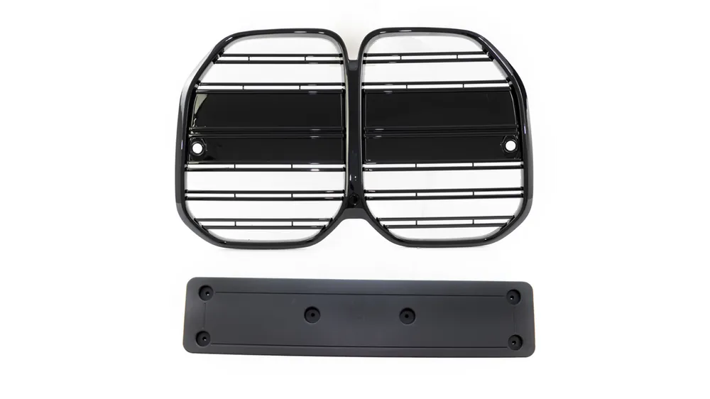 Grill BMW 4 G22 G23 G83 podwójne żeberka Gloss Black - Sprawdź teraz