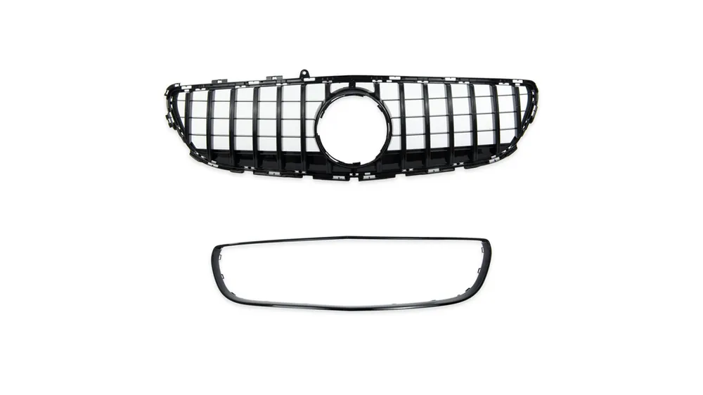 Najwyższa jakość - Grill Mercedes-Benz CLS C218 Facelift GT Gloss Black