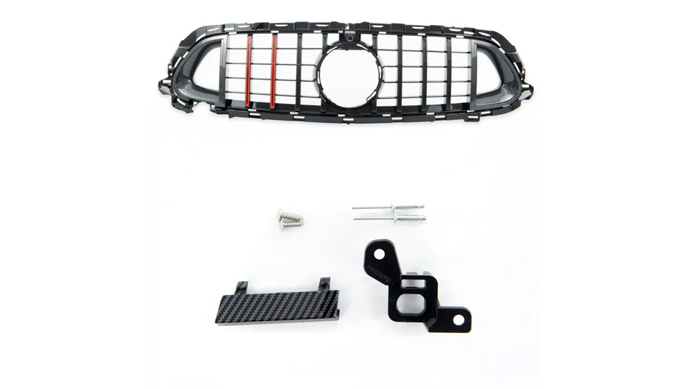 Mega okazja | Grill Mercedes-Benz E W213 S213 A238 C238 Facelift GT-R Carbon Look